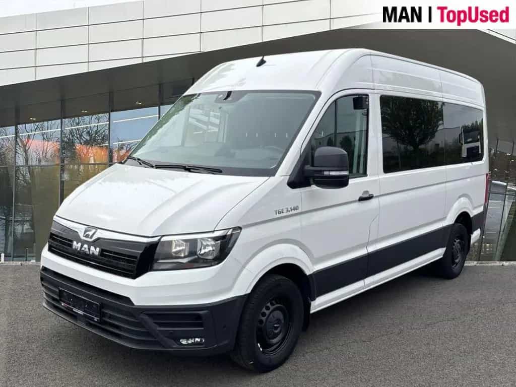 MAN TGE 3.140 4X2F SB, 9-Sitzer Klima Einparkhilfe 04/2021-photo-0