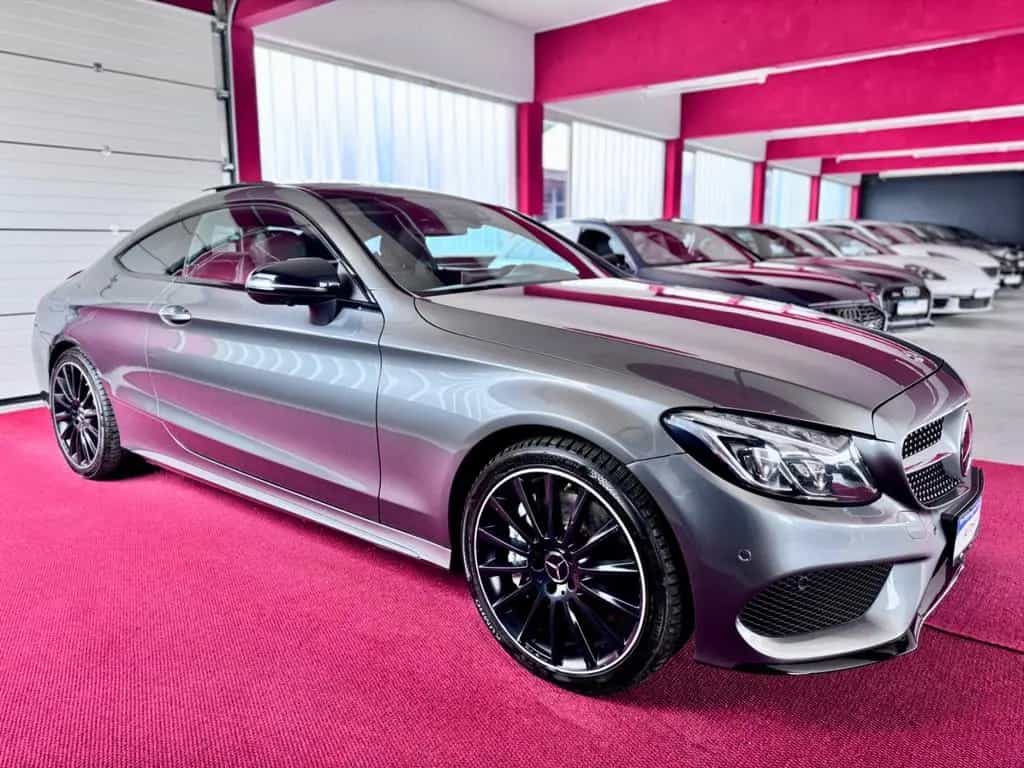 Mercedes-Benz C-Class 43 AMG Coupe 4M Pano HeadUp Saga Burmester 360 10/2017-photo-1