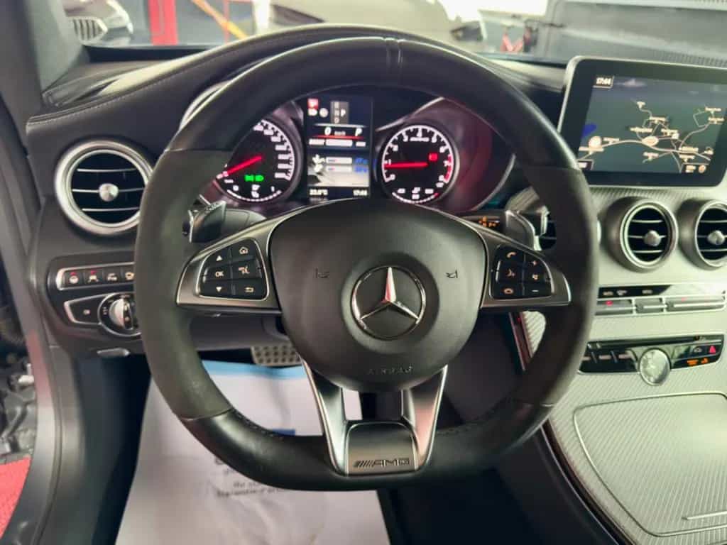 Mercedes-Benz C-Class 43 AMG Coupe 4M Pano HeadUp Saga Burmester 360 10/2017-photo-17