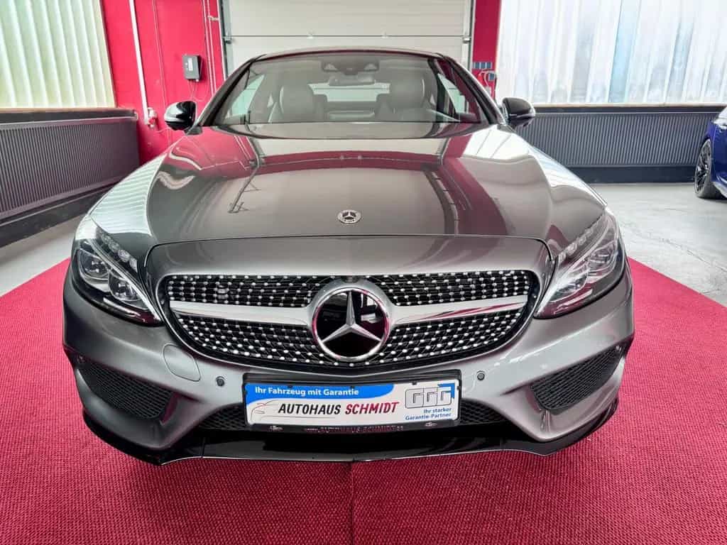 Mercedes-Benz C-Class 43 AMG Coupe 4M Pano HeadUp Saga Burmester 360 10/2017-photo-5