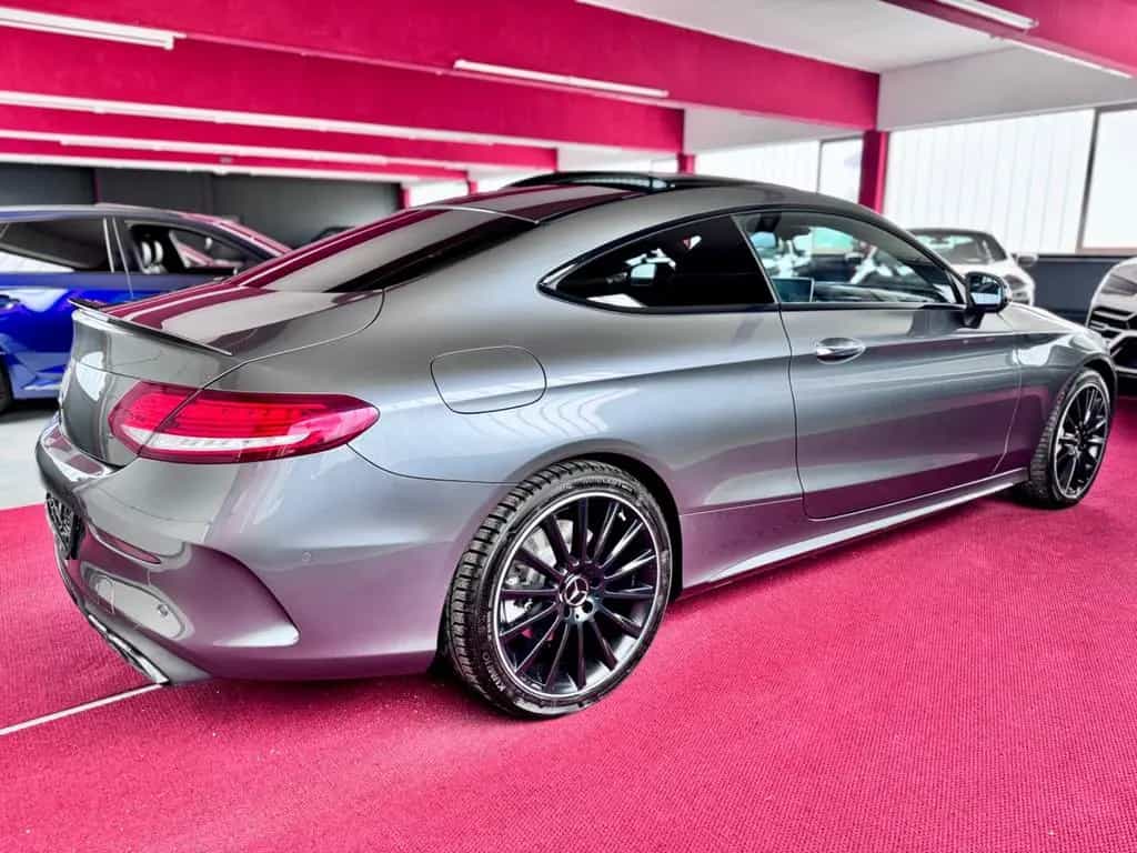 Mercedes-Benz C-Class 43 AMG Coupe 4M Pano HeadUp Saga Burmester 360 10/2017-photo-7
