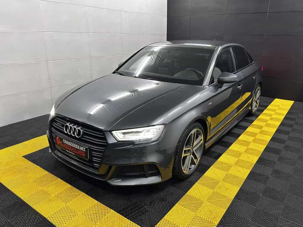 Audi A3 Limousine Quattro 3x S-Line+S-tronic+NAVI+LED 04/2017-photo-0
