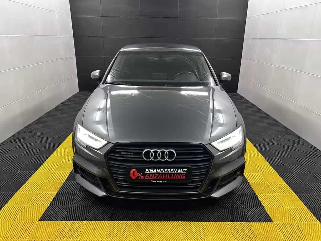 Audi A3 Limousine Quattro 3x S-Line+S-tronic+NAVI+LED 04/2017-photo-1