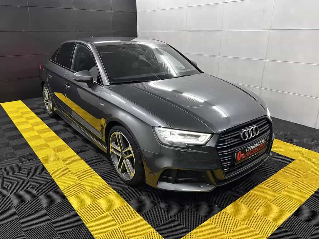 Audi A3 Limousine Quattro 3x S-Line+S-tronic+NAVI+LED 04/2017-photo-2