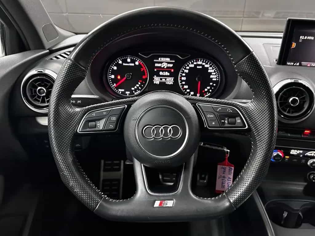 Audi A3 Limousine Quattro 3x S-Line+S-tronic+NAVI+LED 04/2017-photo-20