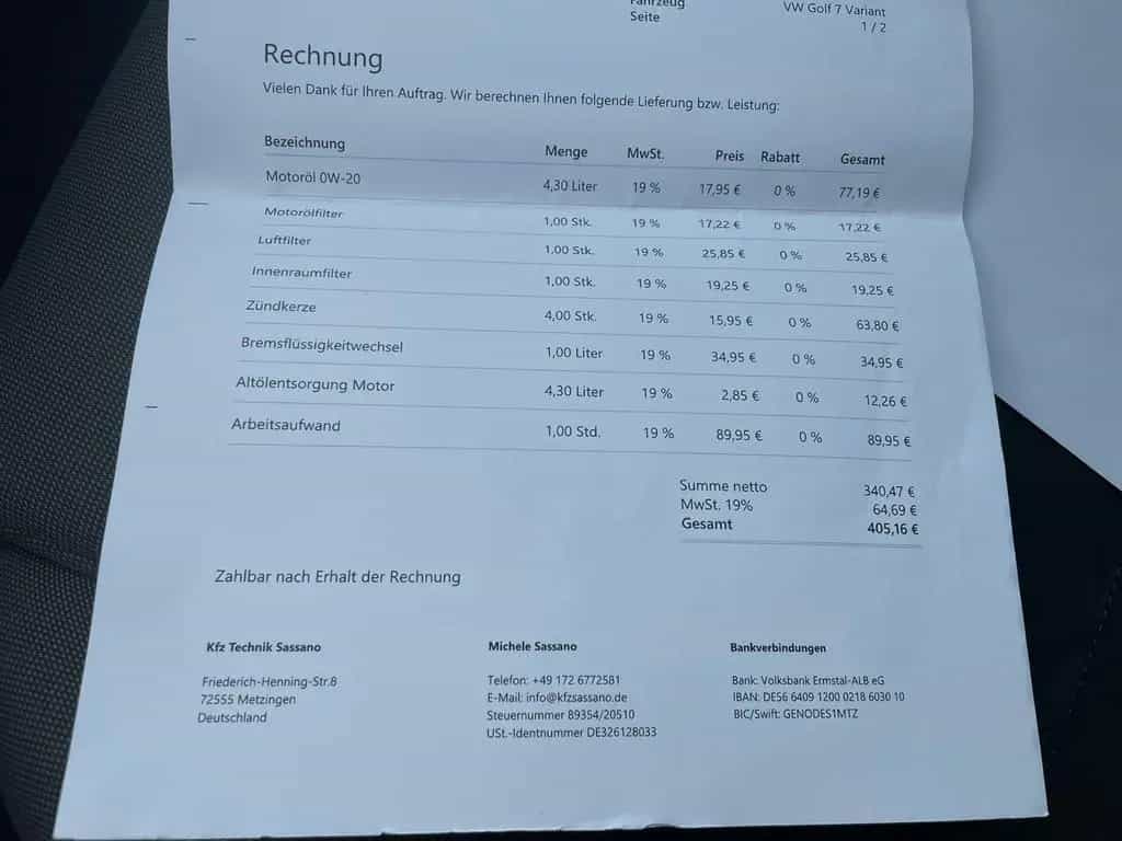 Volkswagen Golf VII Variant Comfortline BMT/Start-Stopp 11/2018-photo-11