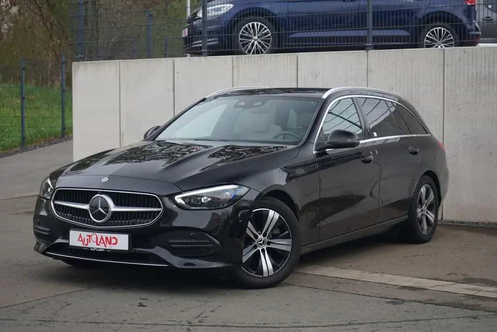 Mercedes-Benz C-Class T-Modell LED Navi Sitzheizung Totwinkel AHK 04/2022-photo-0