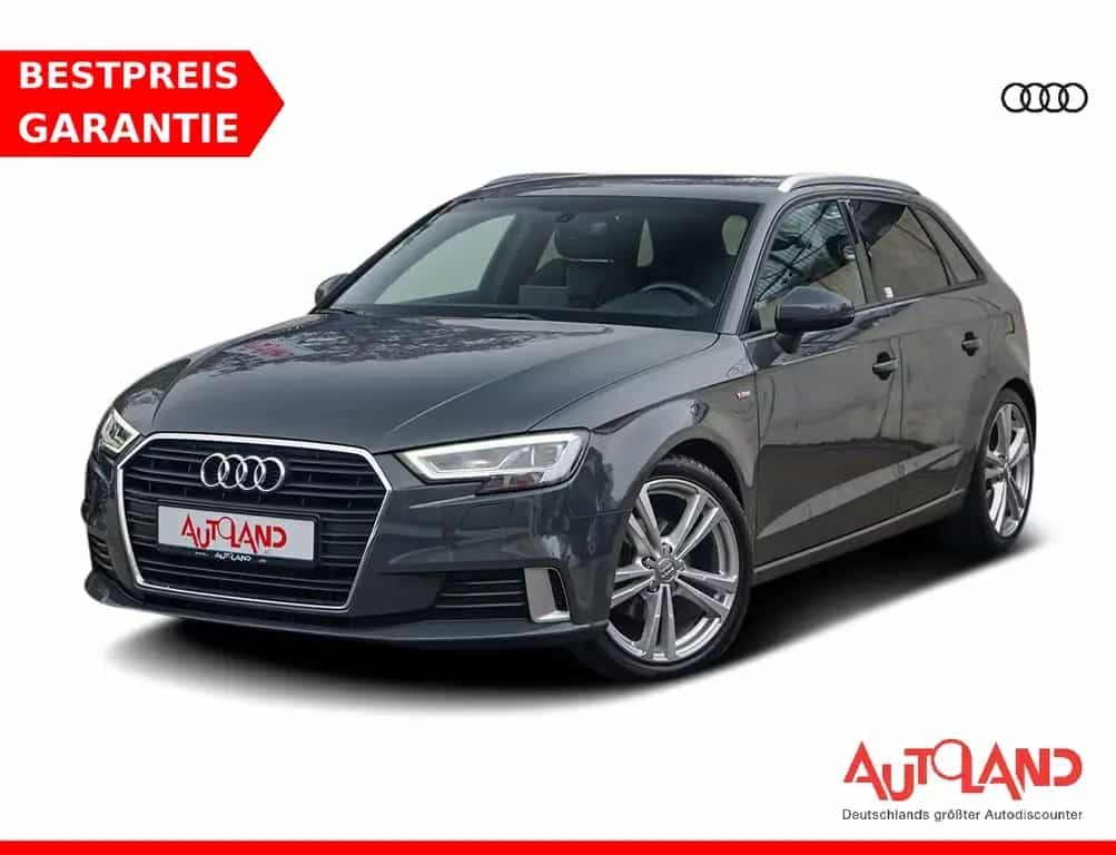 Audi A3 Sportback 35 TFSI S-Line LED Navi AHK PDC USB 01/2019-photo-0