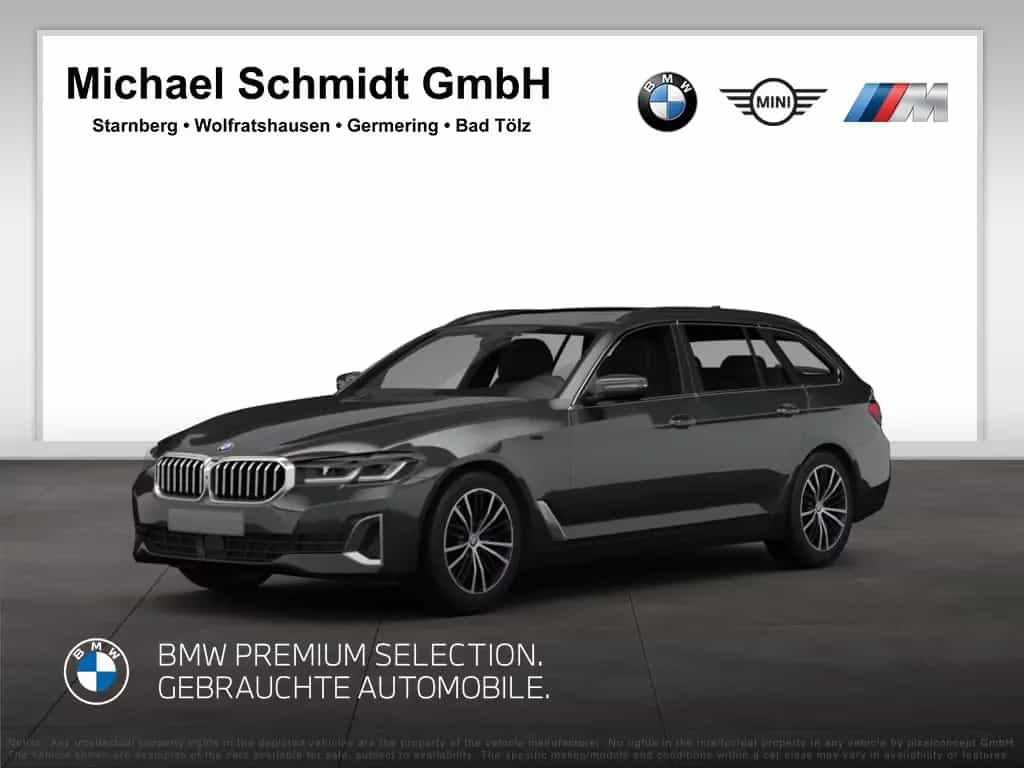 BMW 5 Series 520d Touring*Luxury Line*LC Prof.*HUD*HiFi*DAB*P 10/2021-photo-0