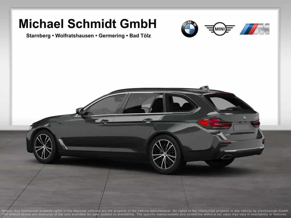 BMW 5 Series 520d Touring*Luxury Line*LC Prof.*HUD*HiFi*DAB*P 10/2021-photo-3