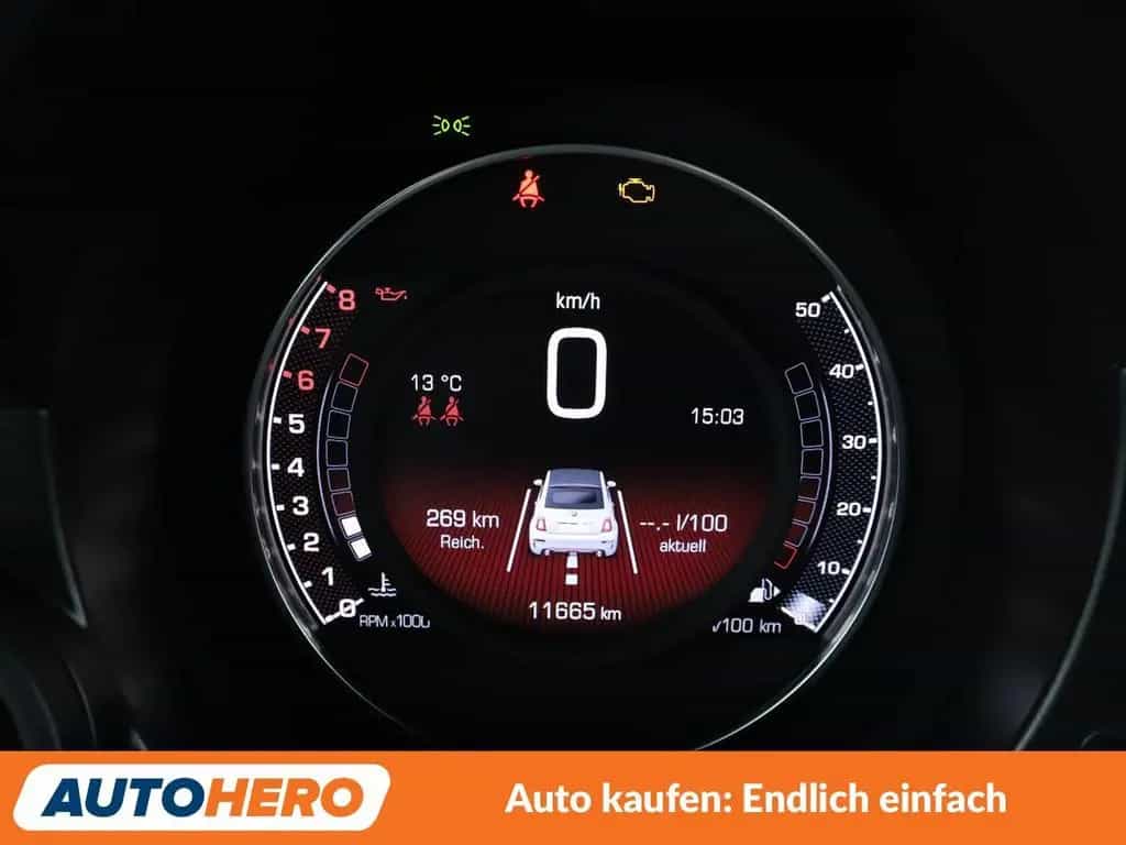 Abarth 695C 1.4 Turbo*CABRIO*NAVI*PDC*BEATS*KLIMA* 10/2023-photo-19