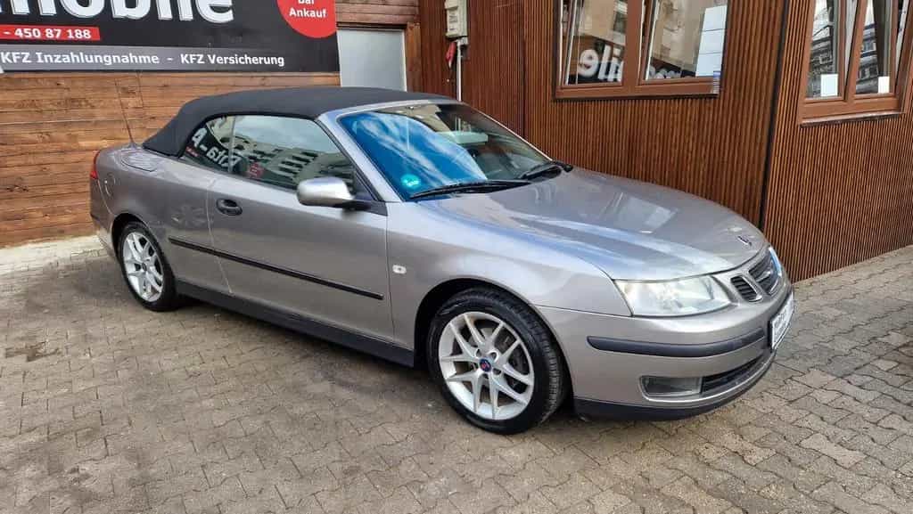 Saab 9-3 1.8t Vector Cabriolet, Volleder, PDC, SHZ 06/2005-photo-0