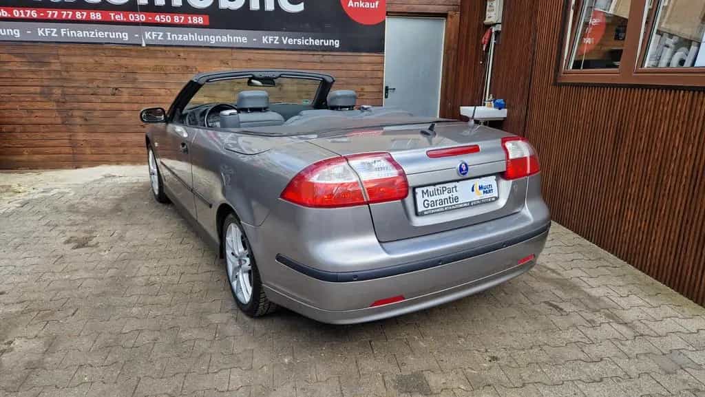 Saab 9-3 1.8t Vector Cabriolet, Volleder, PDC, SHZ 06/2005-photo-10