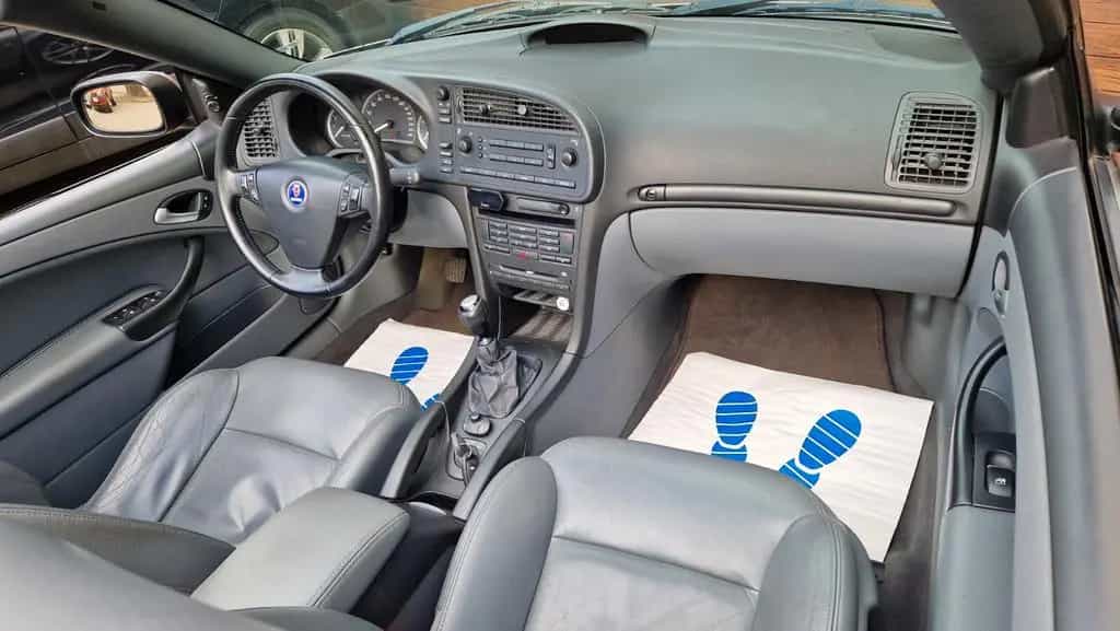 Saab 9-3 1.8t Vector Cabriolet, Volleder, PDC, SHZ 06/2005-photo-14