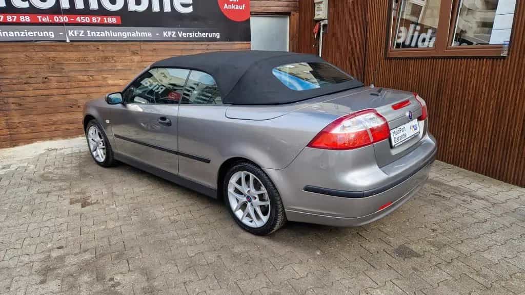 Saab 9-3 1.8t Vector Cabriolet, Volleder, PDC, SHZ 06/2005-photo-3