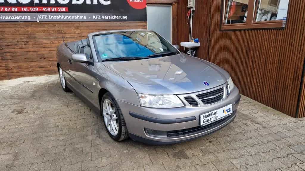 Saab 9-3 1.8t Vector Cabriolet, Volleder, PDC, SHZ 06/2005-photo-5