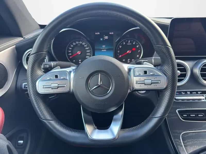 Mercedes-Benz C-Class 300 COUPÉ AMG MULTIBEAM 360° TOTWINKEL SHZ 08/2018-photo-13