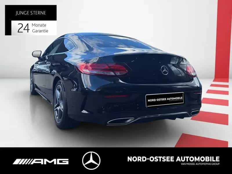 Mercedes-Benz C-Class 300 COUPÉ AMG MULTIBEAM 360° TOTWINKEL SHZ 08/2018-photo-2
