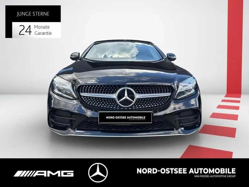 Mercedes-Benz C-Class 300 COUPÉ AMG MULTIBEAM 360° TOTWINKEL SHZ 08/2018-photo-5