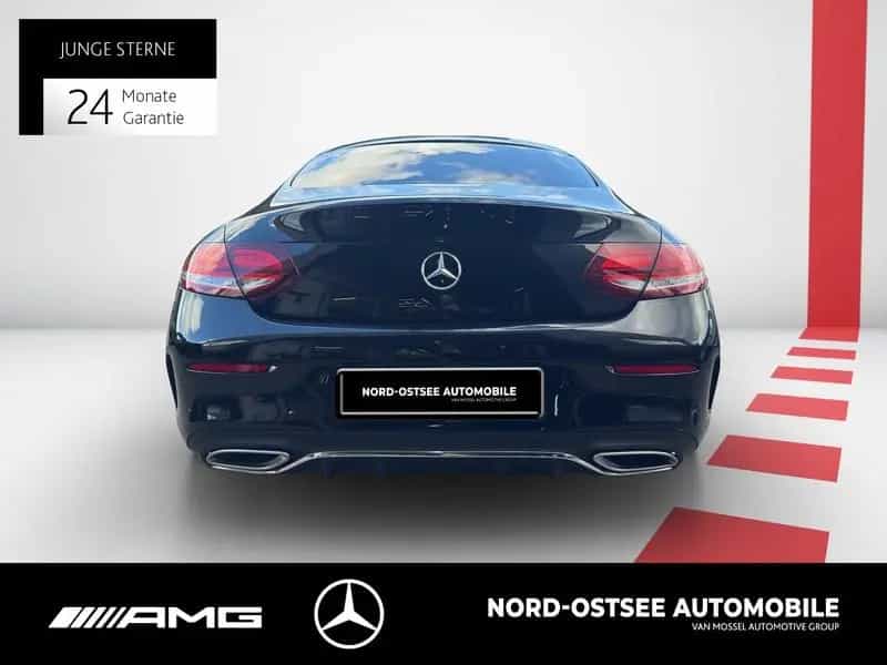 Mercedes-Benz C-Class 300 COUPÉ AMG MULTIBEAM 360° TOTWINKEL SHZ 08/2018-photo-6
