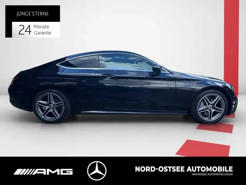 Mercedes-Benz C-Class 300 COUPÉ AMG MULTIBEAM 360° TOTWINKEL SHZ 08/2018-photo-8