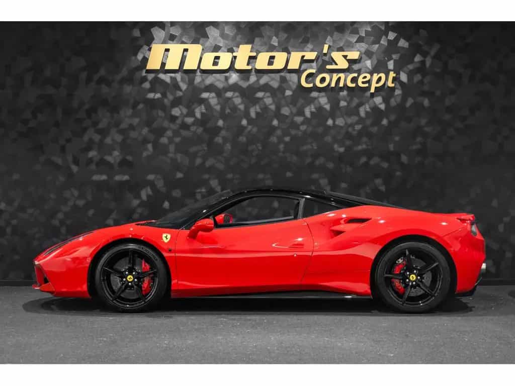 Ferrari 488 GTB 3.9 V8 - ROSSO CORSA 11/2015-photo-1