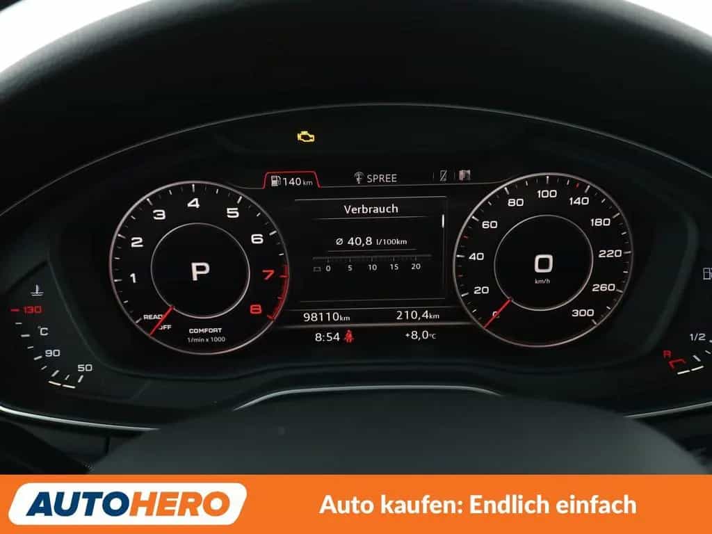 Audi A4 2.0 TFSI quattro Design Aut.*NAVI*LED*CAM*SHZ 04/2016-photo-19