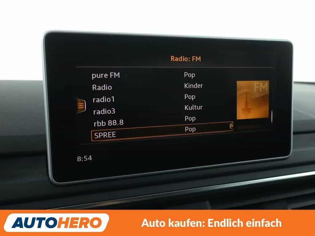 Audi A4 2.0 TFSI quattro Design Aut.*NAVI*LED*CAM*SHZ 04/2016-photo-22