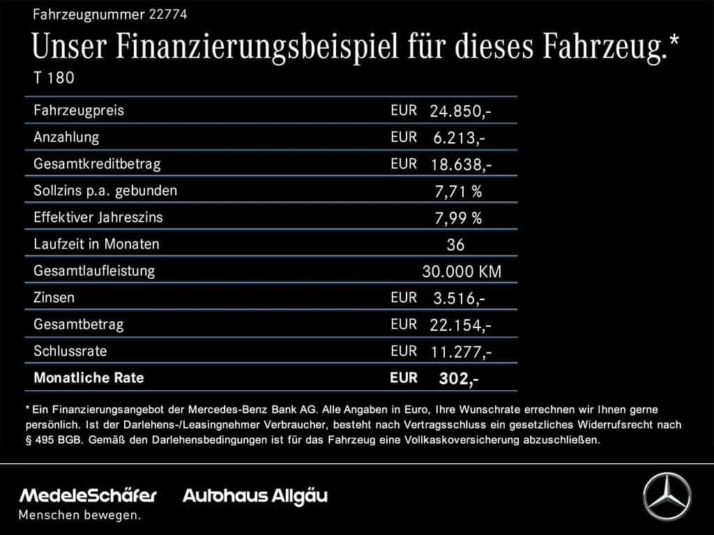 Mercedes-Benz T-Class T 180 PROGRESSIVE EDITION LED KAMERA NAVI KLIMA 03/2023-photo-15