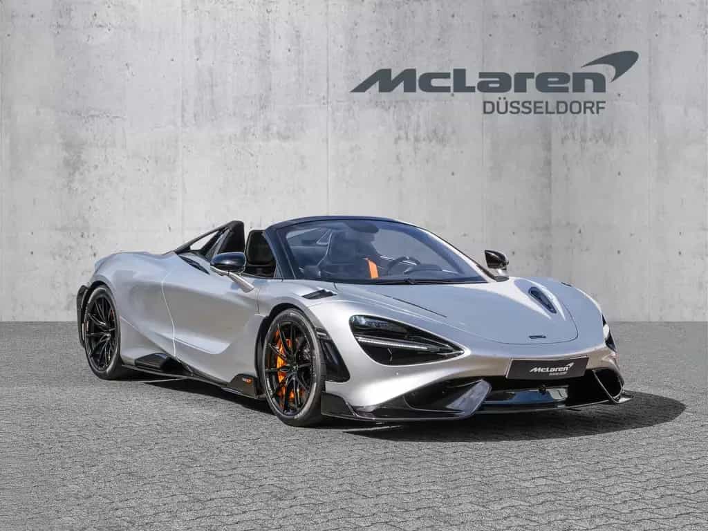 McLaren 765LT Spider Supernova Silver, Senna Seats 07/2022-photo-0