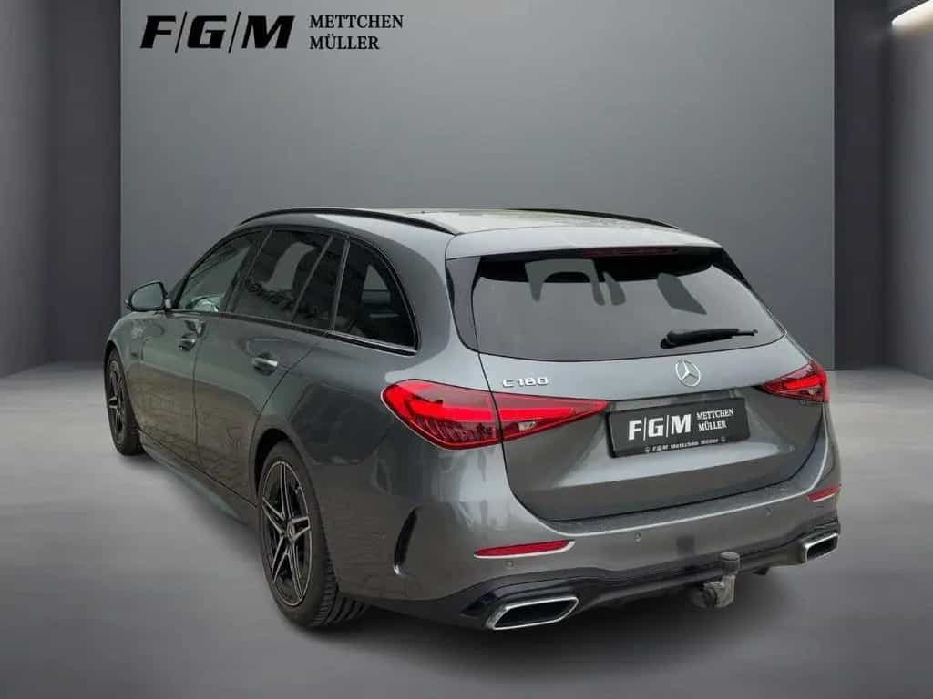 Mercedes-Benz C-Class 180 T AMG/PanoD/R-Kam/LED/Night/AHK/el.Heckkla 12/2022-photo-1
