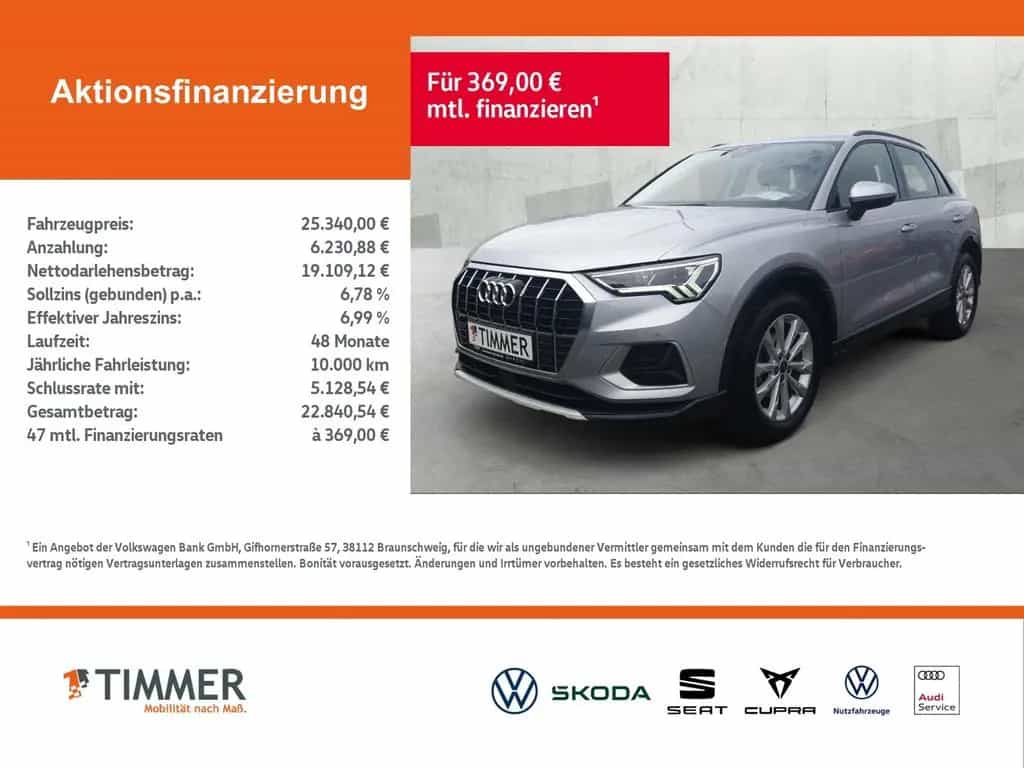 Audi Q3 35 TDI Advanced DSG GJR+LED-EHK+KESSY+APP-CON 05/2021-photo-1