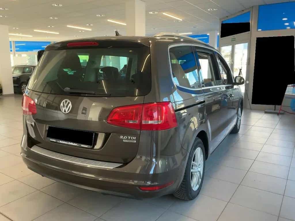 Volkswagen Sharan 2.0 TDI DSG BMT Cup "Bi-Xenon"PANO"AHK" 04/2014-photo-3