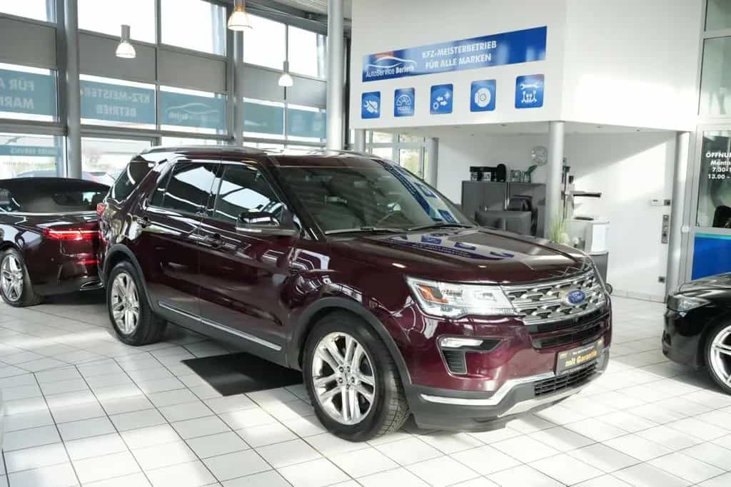 Ford Explorer XLT 4WD *7-Sitzer *LPG-Gas 08/2018-photo-1