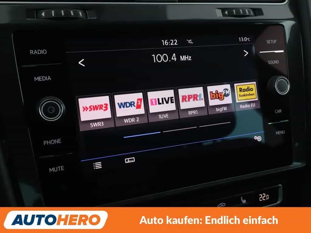 Volkswagen Golf VII 1.4 TSI Comfortline BMT*STAND-HZG*PDC* 04/2017-photo-20