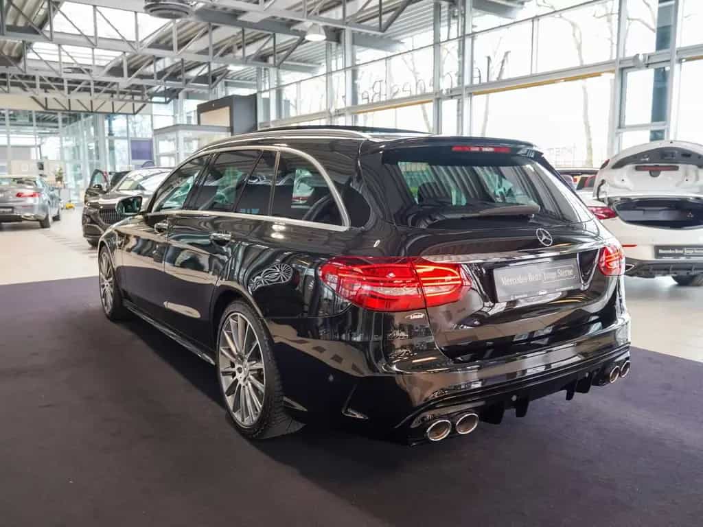 Mercedes-Benz C-Class 43 AMG T 4M Distronic Panoramadach AHK KEYLESS 01/2021-photo-2