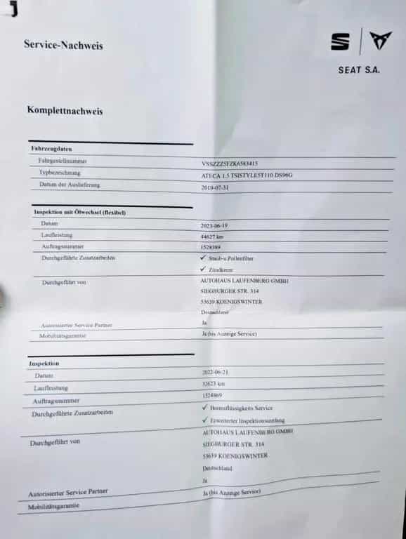 Seat Ateca Style, AHK 07/2019-photo-42
