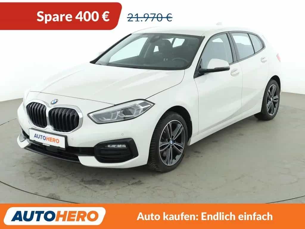 BMW 1 Series 118d Sport Line Aut.*NAVI*LED*PDC*SHZ*TEMPO* 08/2020-photo-0