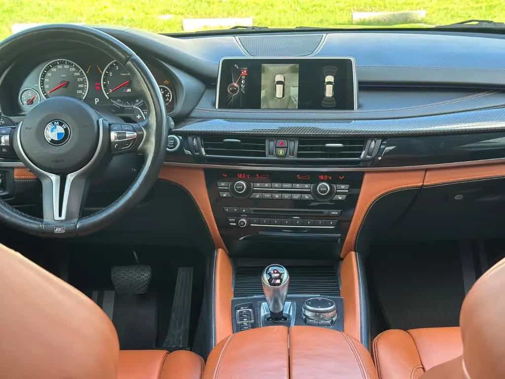 BMW X5 M,HUD, PANO, SOFTCLOSE, 360° KAMERA, COGNAC 07/2015-photo-9