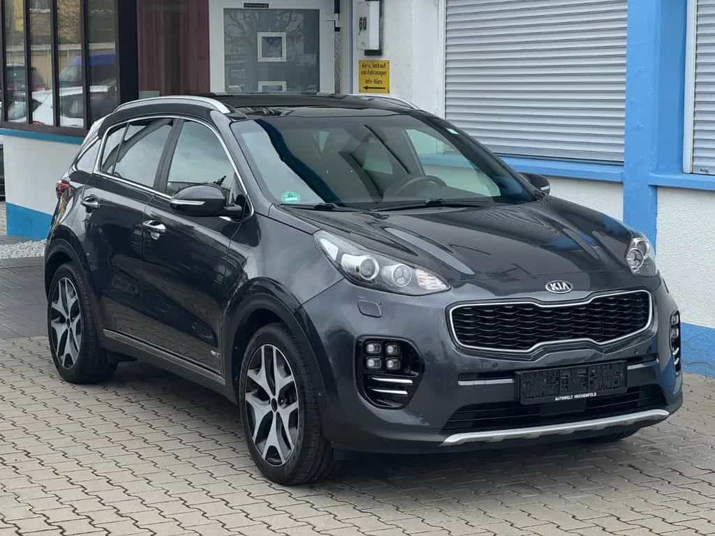 Kia Sportage GT-Line 4WD Panorama 1.Hand 08/2018-photo-3