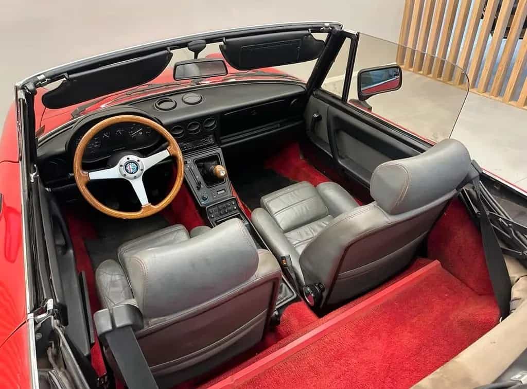 Alfa Romeo Alfa ROMEO SPIDER 2.0 125CV QUADRIFOGLIO VERDE * 04/1987-photo-13