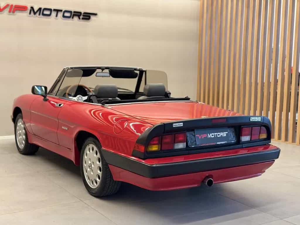 Alfa Romeo Alfa ROMEO SPIDER 2.0 125CV QUADRIFOGLIO VERDE * 04/1987-photo-4