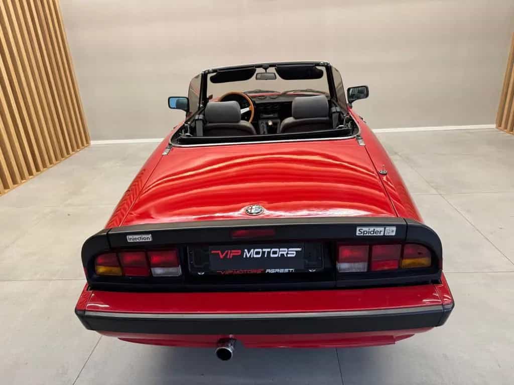Alfa Romeo Alfa ROMEO SPIDER 2.0 125CV QUADRIFOGLIO VERDE * 04/1987-photo-6