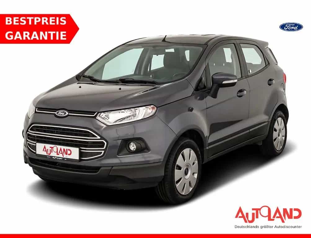 Ford EcoSport 1.0 Ecoboost Sitzheizung Klimaaut. USB 05/2016-photo-0
