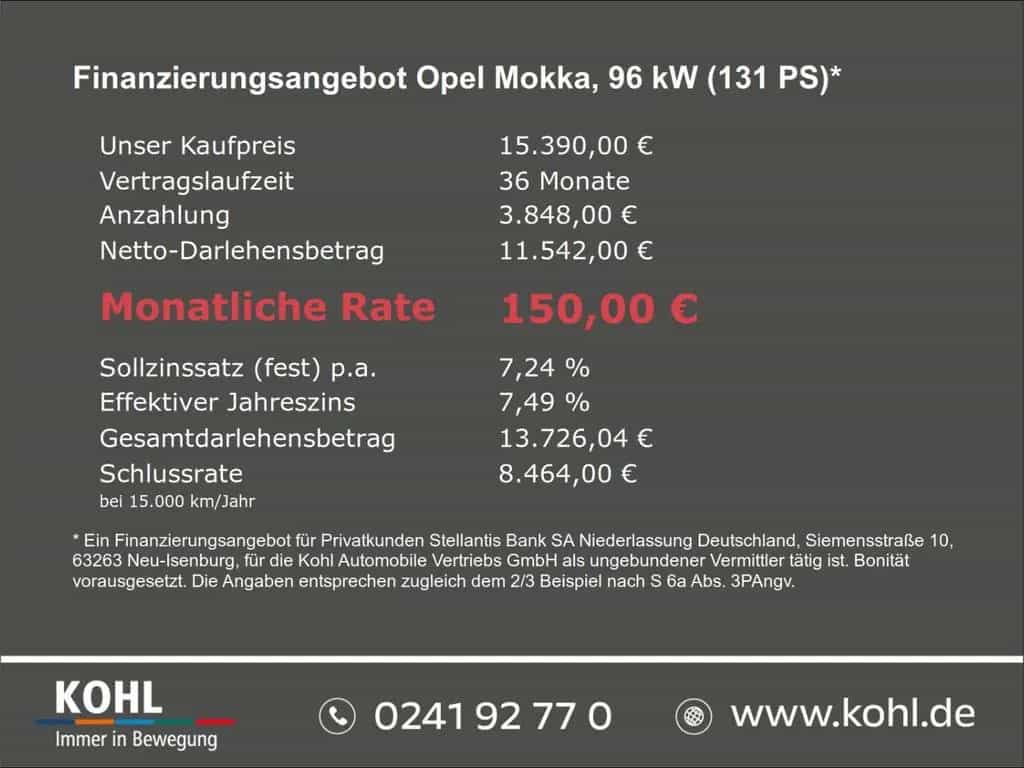 Opel Mokka Edition 1.2 Turbo EU6d Start-Stop LED Temp 01/2022-photo-2