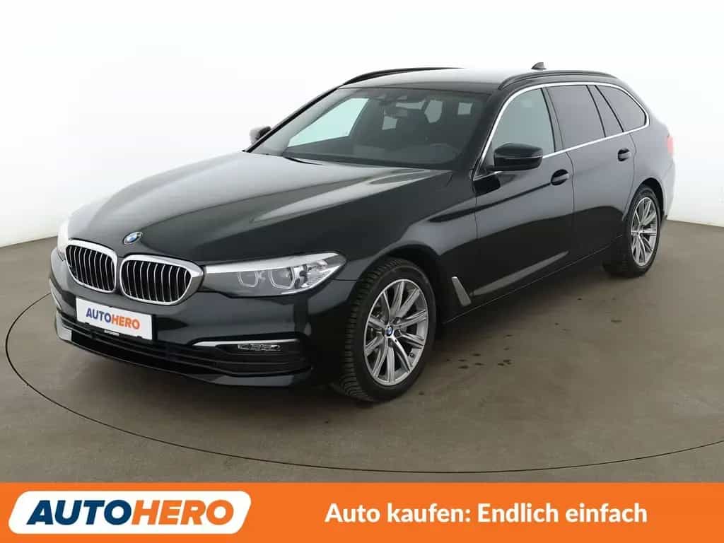 BMW 5 Series 520d Mild-Hybrid Aut.*NAVI*LED*PDC*TEMPO*SHZ*ALU 12/2019-photo-0