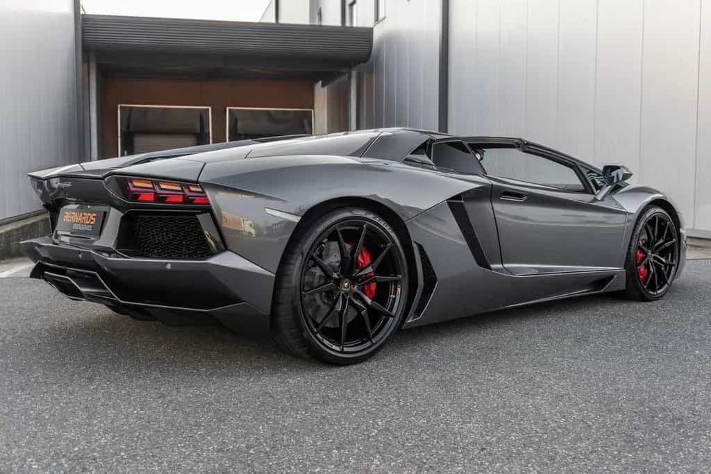 Lamborghini Aventador LP700-4 Roadster - Grigio Estoque - Ca 02/2015-photo-1