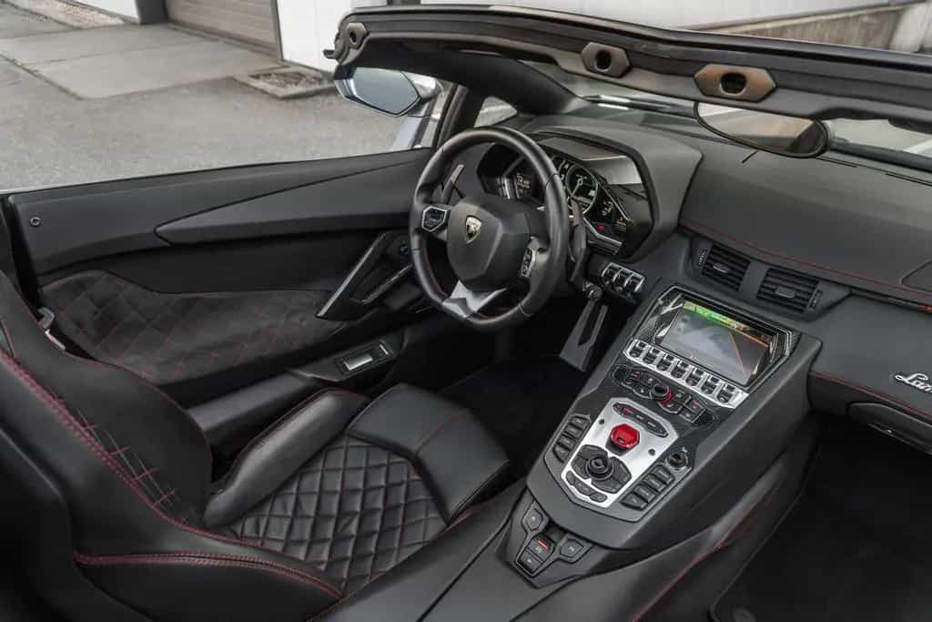 Lamborghini Aventador LP700-4 Roadster - Grigio Estoque - Ca 02/2015-photo-16