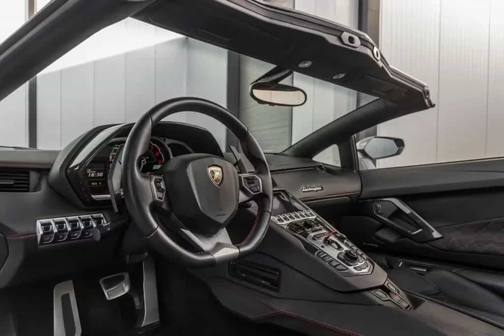 Lamborghini Aventador LP700-4 Roadster - Grigio Estoque - Ca 02/2015-photo-2
