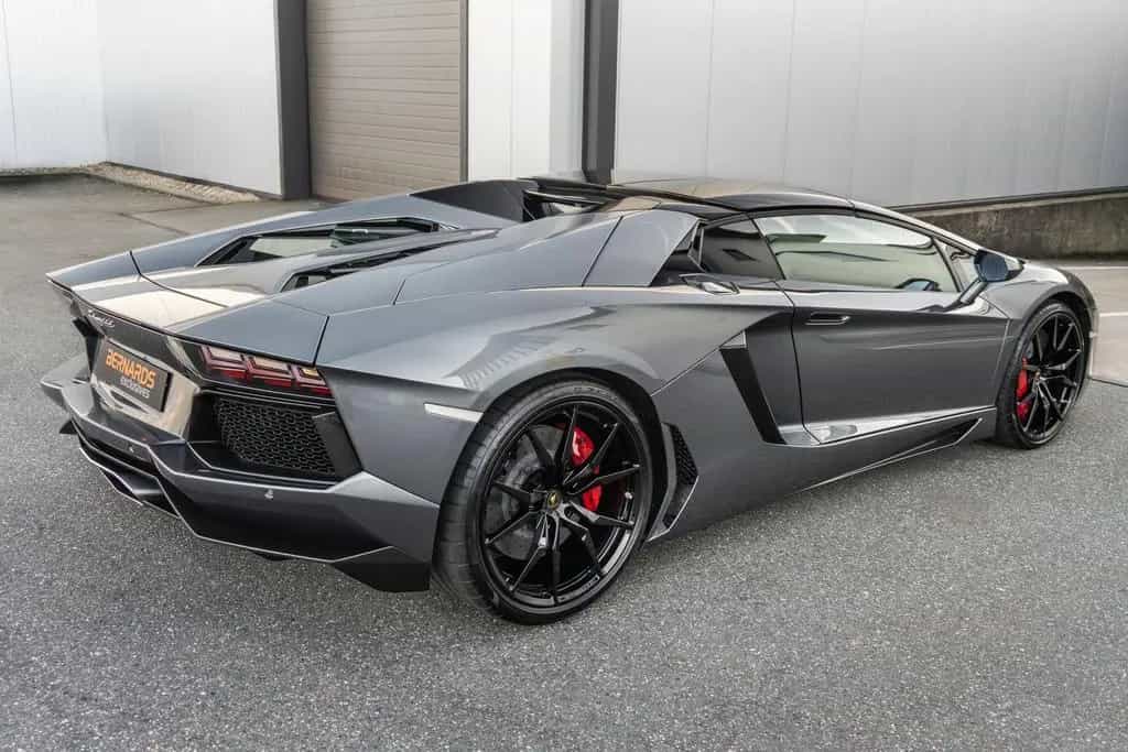 Lamborghini Aventador LP700-4 Roadster - Grigio Estoque - Ca 02/2015-photo-44